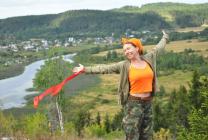 Писатель Ирина Мамаева, скала Паасо
