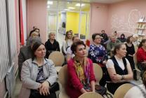 На встрече с читателями