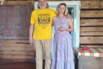 Заонежская изба. Владимир Софиенко и Наталья Вильк. Заонежская изба. Владимир Софиенко и Наталья Вильк.